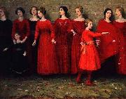 Thomas Cooper Gotch They Come Sweden oil painting artist